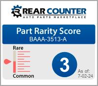Rarity of BAAA3513A