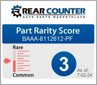 Rarity of BAAA8112612PF